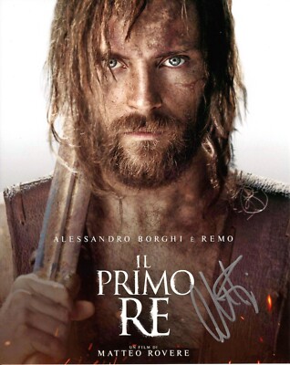 Alessandro Borghi CHARITY AUCTION Autographed Photo Autograph The First King