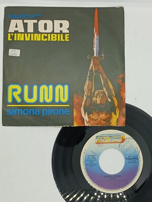 CORDIO - Runn Sanda ATOR L' UNBESIEGBAR 7'' SOUNDTRACK OST 1983 Vinyl Schallplatte