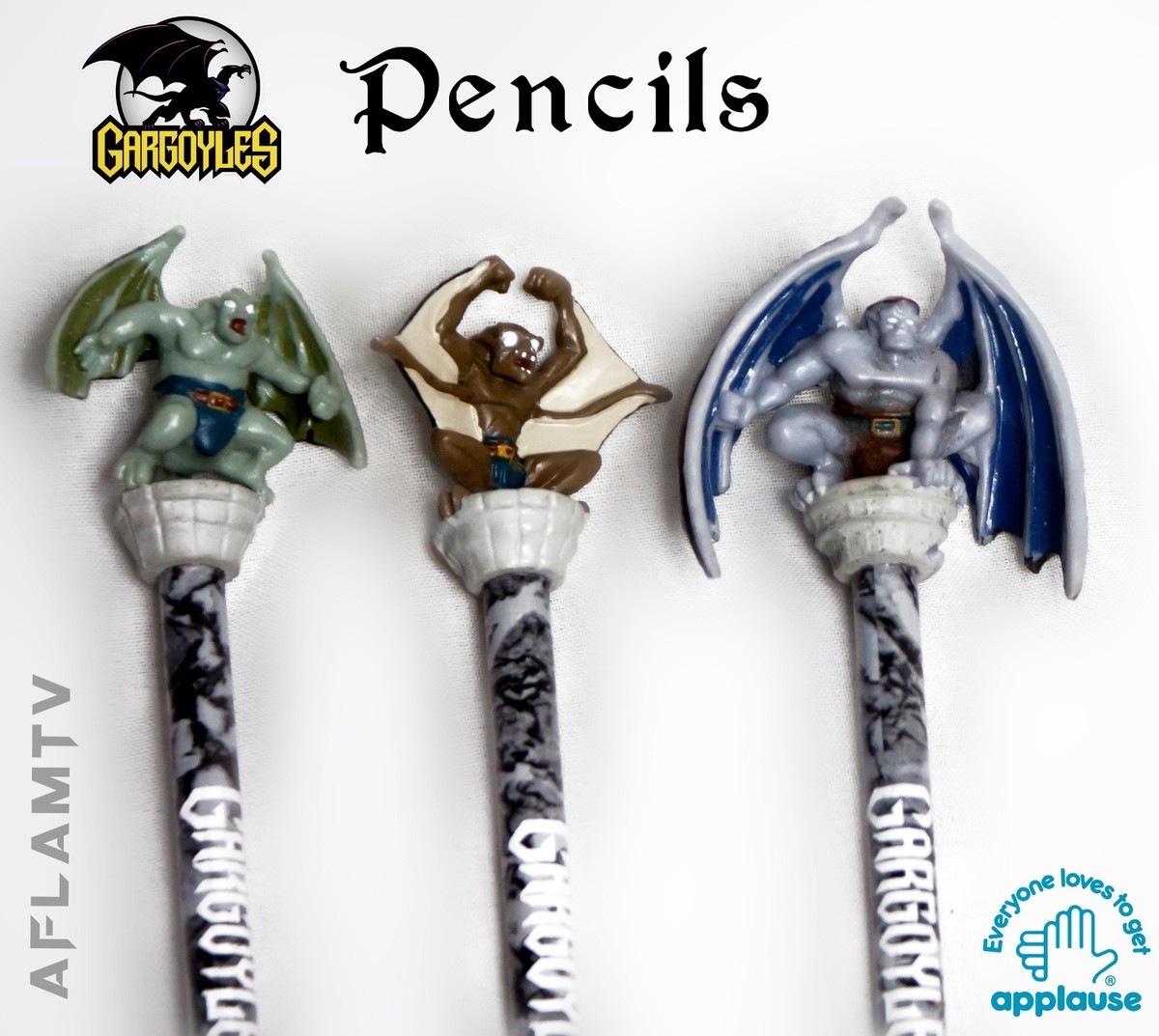 Gargoyles Pencils Figure Applause Disney 1990's Goliath Lexington