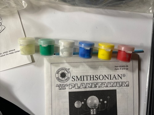 Smithsonian Astro Lab Planetarium 1998 #2400 Opened Box New Sealed Contents - Picture 7 of 12