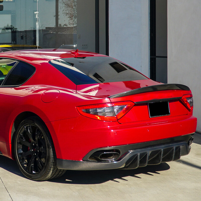 2007-2017 Maserati GranTurismo Tesoro Style Rear Roof Spoiler