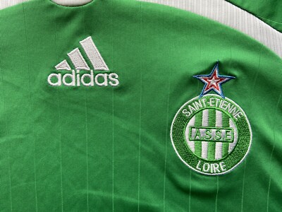 SAINT ETIENNE 2006 2007 HOME FOOTBALL SHIRT SOCCER JERSEY ADIDAS