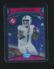 TUA TAGOVAILOA 2024 PANINI CERTIFIED STARS MIRROR RED PARALLEL 54/99 #12