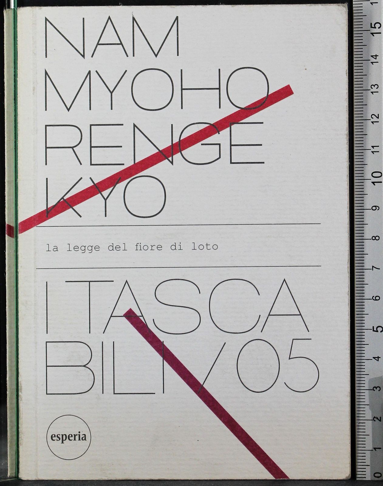 LA LEGGE DEL FIORE DI LOTO. AA.VV. ESPERIA.