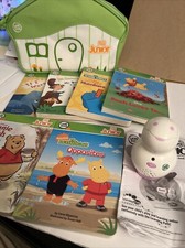 Leap Frog Tag Junior Reader w/ 4 Books and Carrying Case 2 Extra Books