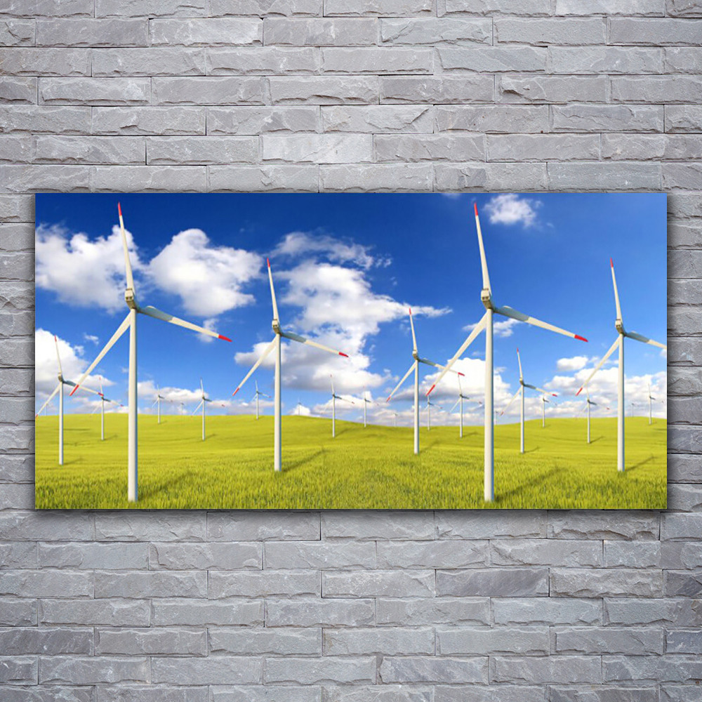Photo sur toile 120x60 cm architecture avec cadre en bois pour salon