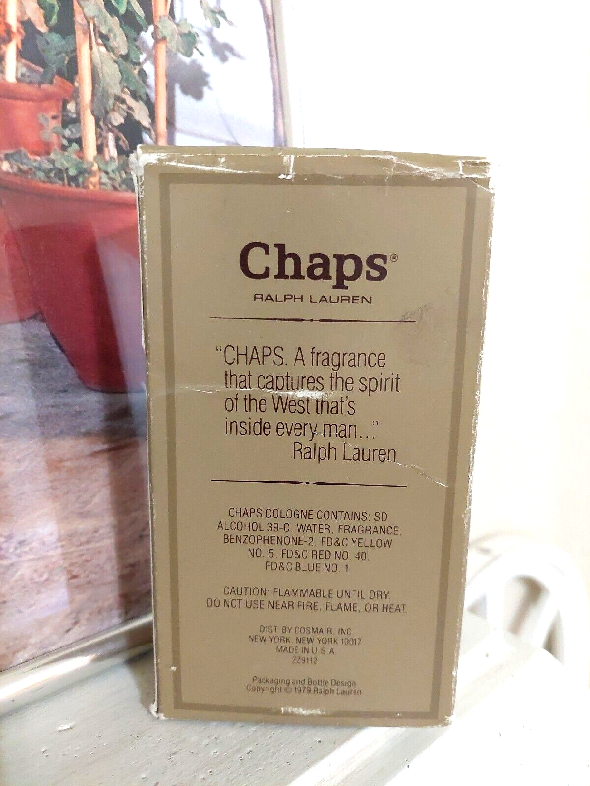 CHAPS RALPH LAUREN For Men 3.4 Fl Oz Cologne Splash [ VINTAGE ] | eBay