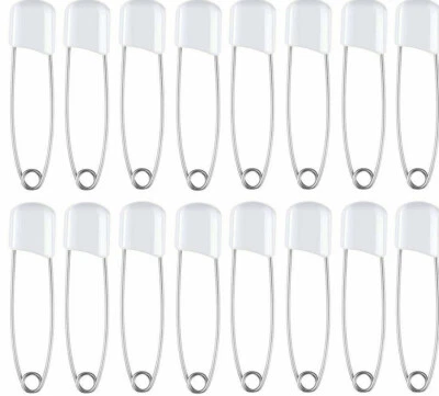 Diaper HIGH QUALITY 2.2 Inch Baby Pins Safety Plastic Head Cloth Steel Locking