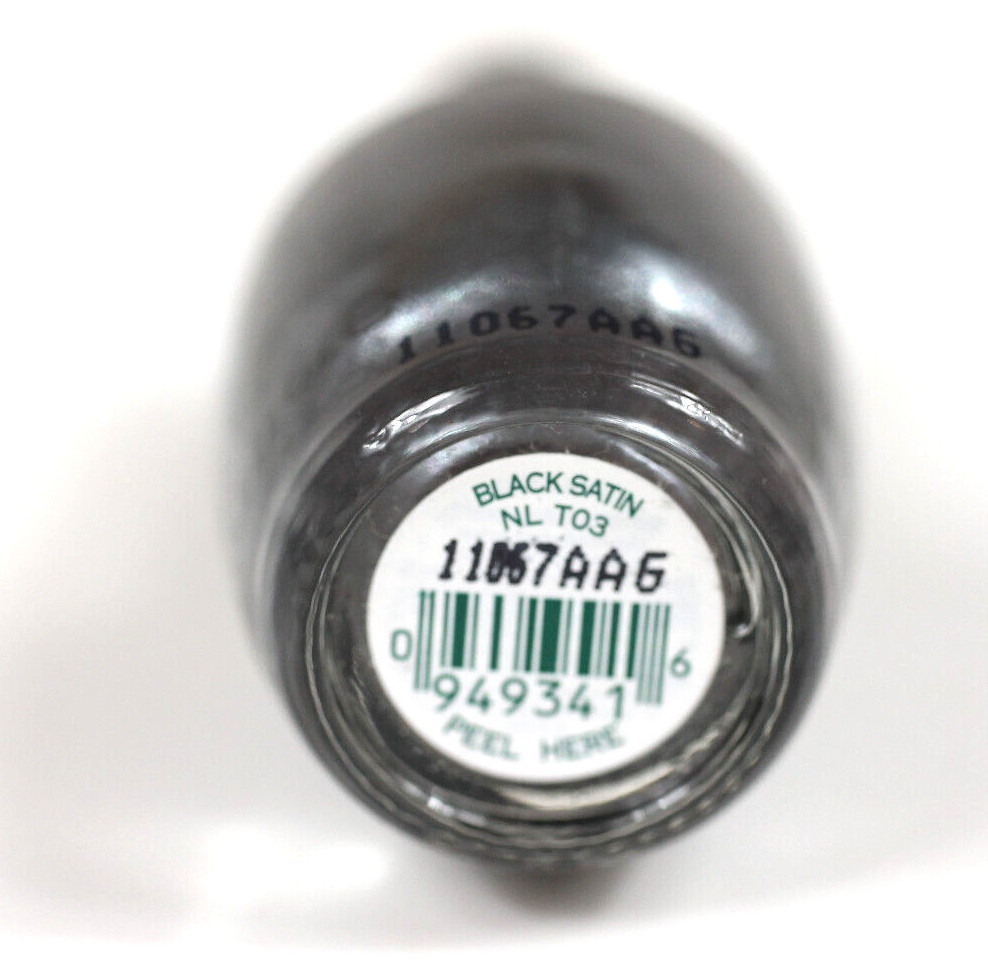 OPI Black Satin Nail Polish Tuxedo 2004 Collection SALE!
