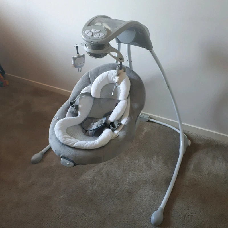 ingenuity dream comfort inlighten cradling swing and rocker