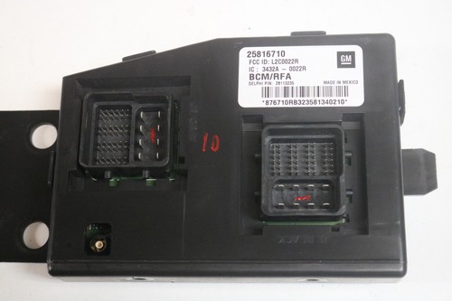 2006 2007 2008 06 07 Chevy Colorado GMC Canyon BCM Body Keyless Computer Module - Picture 2 of 3