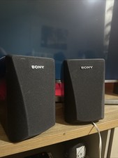 Sony SS-SRF1A Surround Speakers 16 Ohm 2x Black Cable including