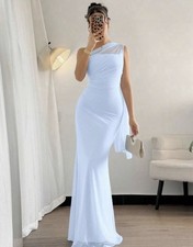 Brand New Size 8 Elegant Wedding Summer Holiday Maxi Dress Bridesmaid Prom Races