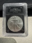 2018  S$1 American Eagle Silver Dollar 1 oz Brilliant Uncirculated Authenticated