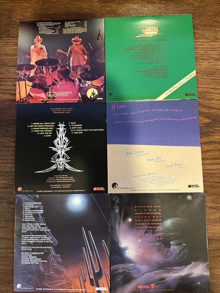 ZZ TOP lot of 6 CDs!! Like new Foto 2 de 2