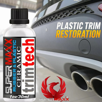 CAR COATING CERAMIC TRIM COAT PLASTIC RUBBER RESTORER TRICURE TECHNOLOGY