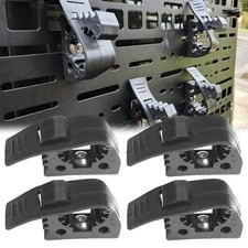 4 Pcs Shovel Holder Rubber Clamp Grip Mounting for Roof Rack from 1"~1.9"