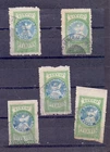 Argentina postal revenue fiscal 5  old stamps from Entre Rios  Nice lots !