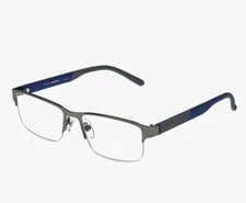 🤓 Foster Grant IRONMAN IM 101  Reading Glasses-Grey/blue