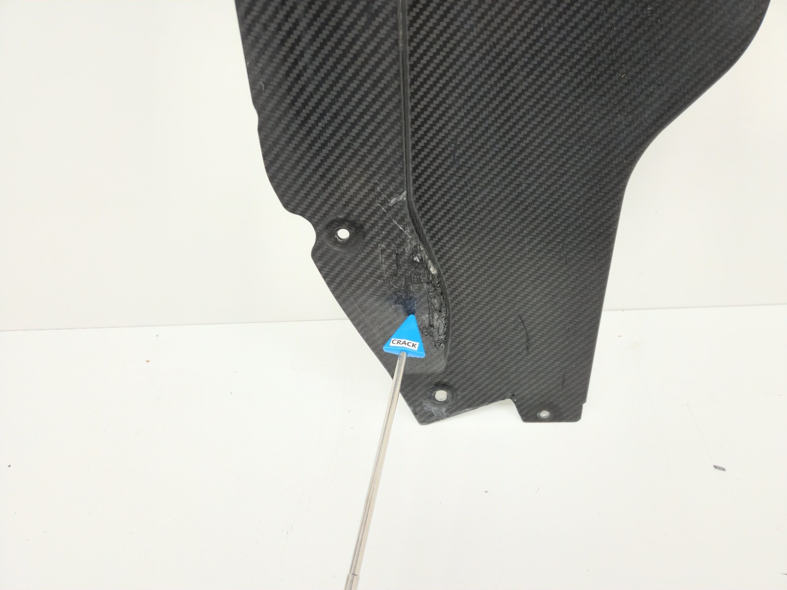 2015-2017 MCLAREN 675LT REAR BUMPER UNDER DIFFUSER CARBON FIBER 11A7977RP OEM