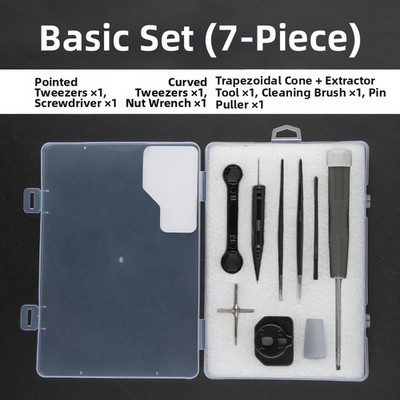 Essential Reel Service Kit with 7-Piece Basic Set and 9-Piece Deluxe Set