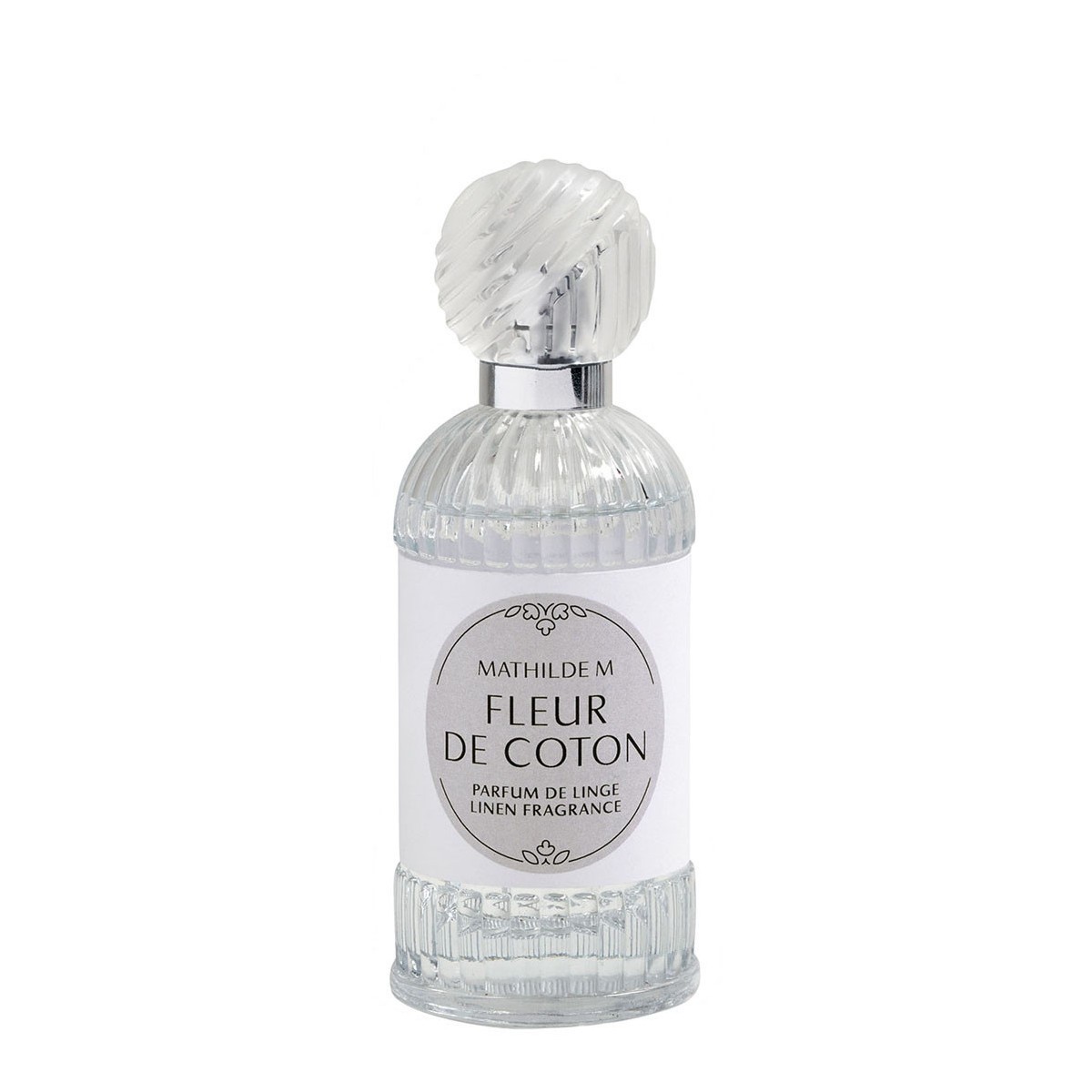 Mathilde M Spray profumo per tessuti di lino biancheria 75 ml- Fleur de coton