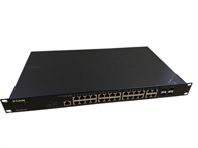 D-Link DGS-2000-28P Gigabit 28-Port 193W PoE L3 Managed Switch mit Halterungen