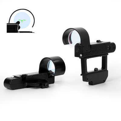 OKP-7 Russian Green Dot Sight Triangle Reticle Side Clip for Picatinny Hunting