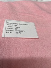 Item 163.  Stretch Terry Cloth Fabric
