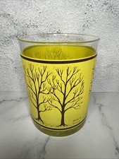 "Vaso de whisky termocromático Houze vintage vidrio de cambio de color con resorte 4,5"""