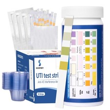 UTI Test Strips 4-in-1 Full Panel Urinalysis 50ct for Women Men Kids