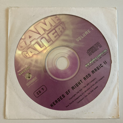 HEROES OF MIGHT AND MAGIC II CD-Rom aus Game Gallery Volume 1 Might & Magic 2