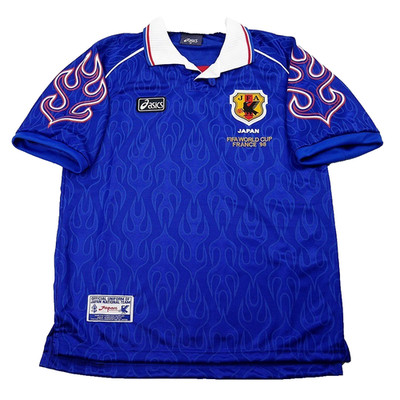 【NEW】【オリジナル正規品】【ヴィンテージ】スペイン代表(1998) スペイン代表（H）1998 フランスW杯 ルイスエンリケ＃21 +