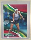 2025 Topps Chrome Tennis Red Refractor Liudmila Samsonova #37
