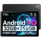 Tab Android 16 Tablet 11 Inch 32GB+256GB 7800mAh 5/8MP Widevine L1 Maps