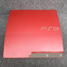 Sony PlayStation 3 PS3 Scarlet Red CECH-3000BSR 320GB Console,2 Controller Japan