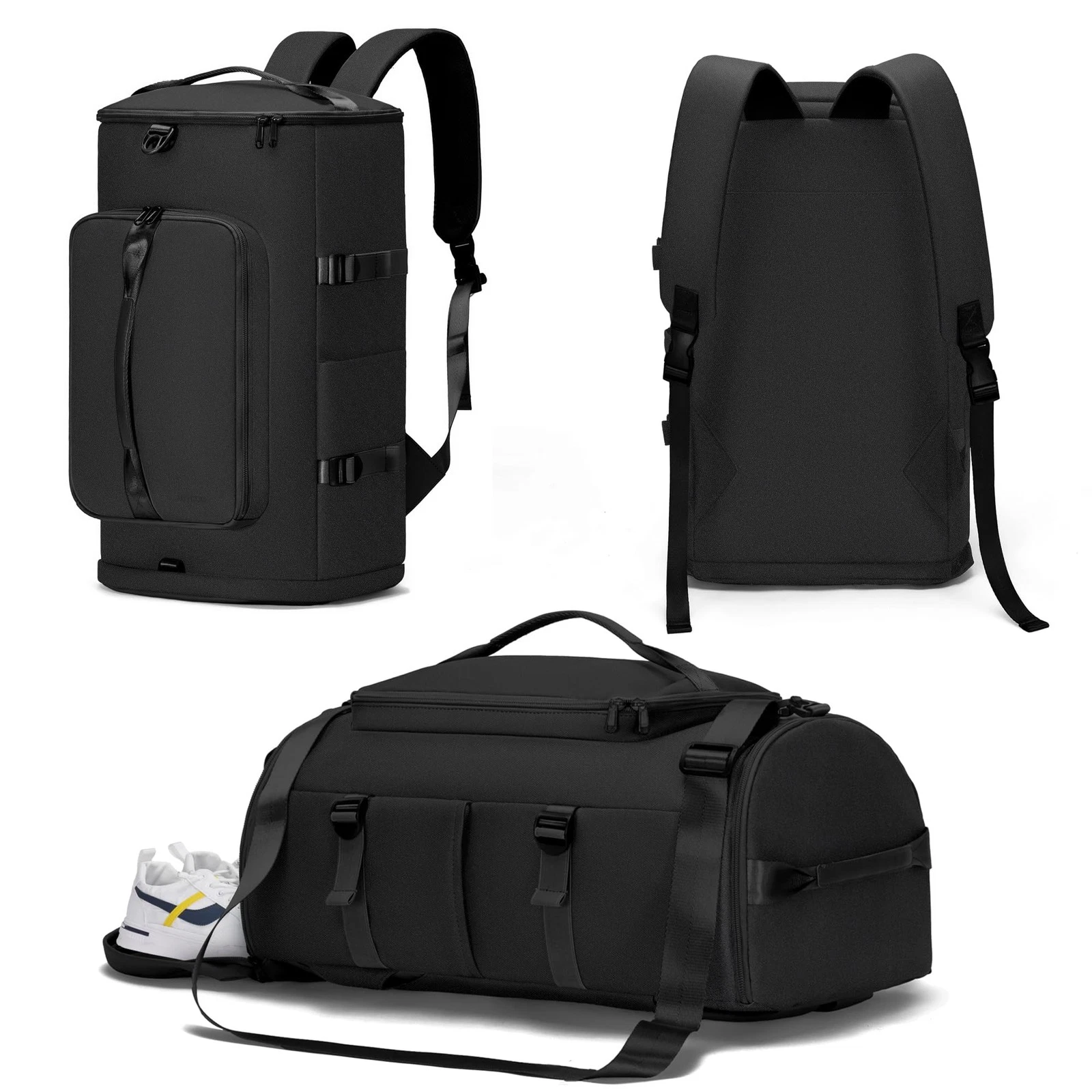 Gym Bag for Men Women with Shoes Compartment - Duffle Bag, Travel Backpack, S...