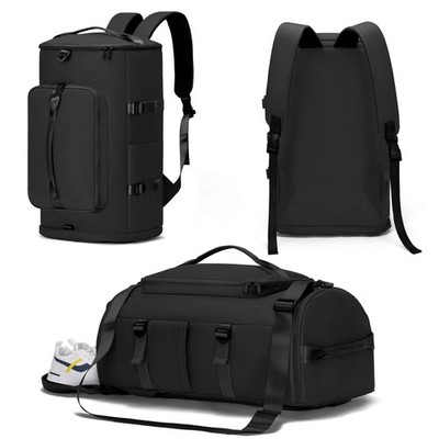 Gym Bag for Men Women with Shoes Compartment - Duffle Bag, Travel Backpack, S...