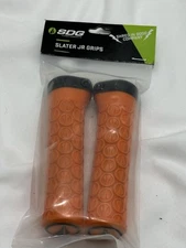 SDG Slater Jr Lock-On MTB Grips - Orange w/ Black