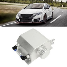 Engine Coolant Expansion Tank 1L Aluminum Alloy Overflow Reservoir Bottle UK NEW