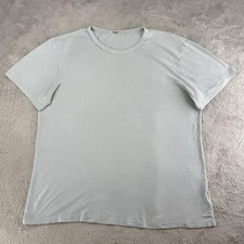 Buck Mason Shirt Men Large Green Slub Classic Cotton Crewneck Tee USA Minimalist