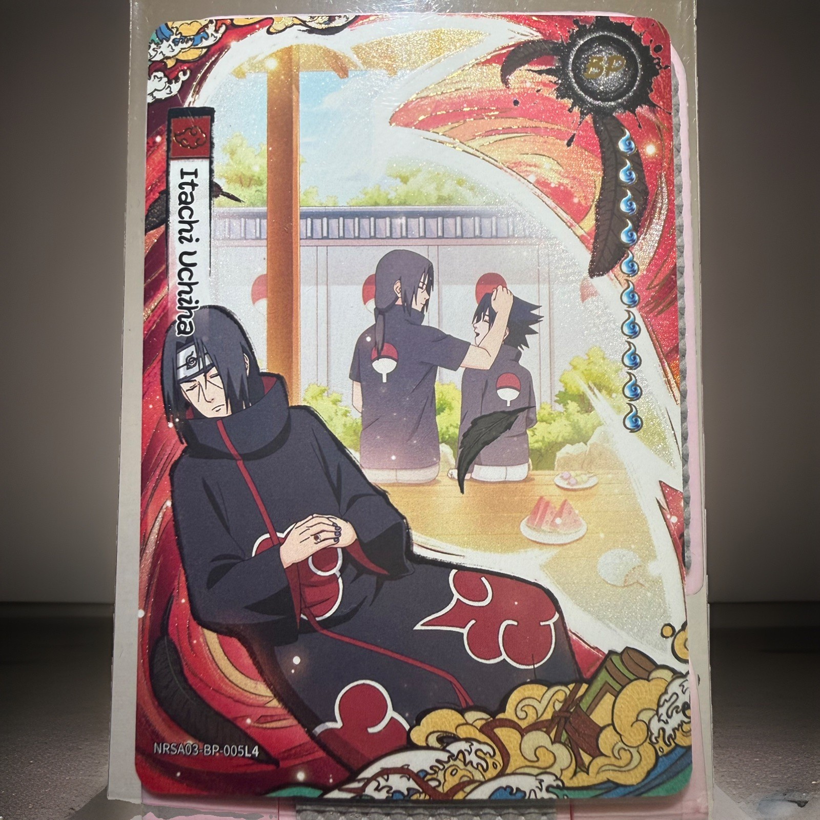 Tarjeta KAYOU Naruto Itachi Uchiha NRSA03-BP-005L4 serie #031/999