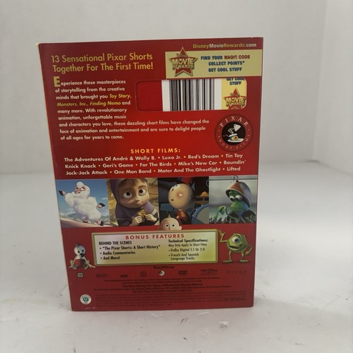 Disney Pixar Short Films Collection Vol. 1 with Slip Cover (DVD 2007) Vintage - Picture 2 of 4