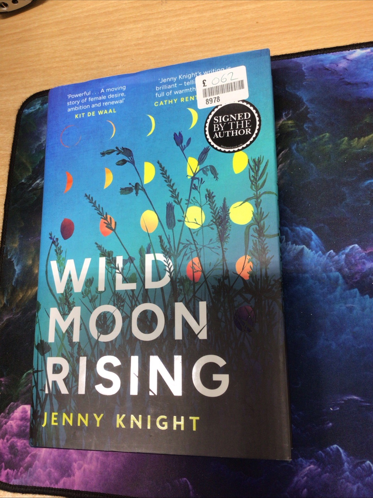 Wild Moon Rising by Jenny Knight Hardback - SIGNED