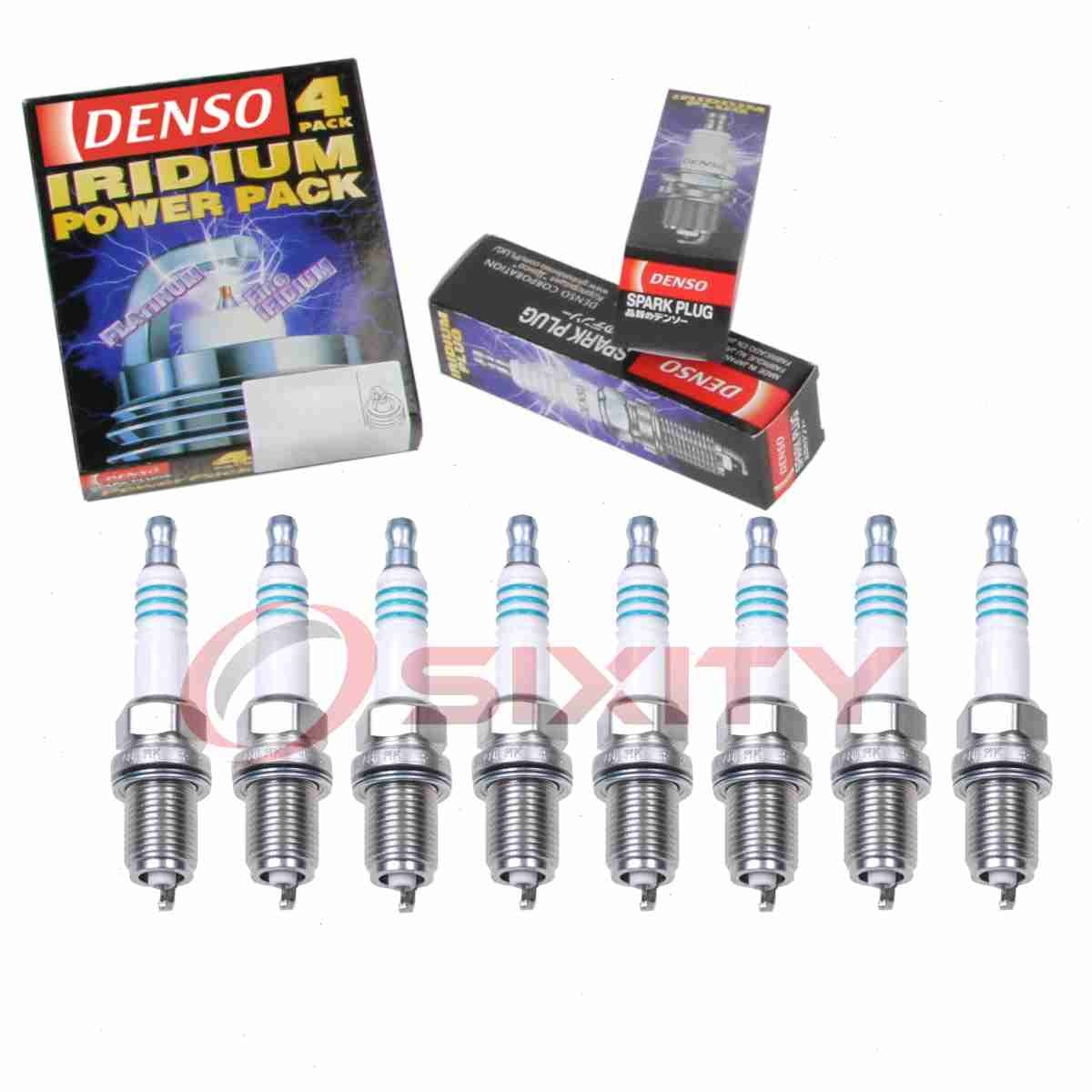 8 pc Denso Iridium Power Spark Plugs for 1994 Mercedes-Benz E500 5.0L V8 wf