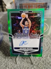 2024-25 Optic Antonio Reeves Signature Series RC Auto 37/49 New Orleans Pelicans