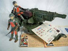 K25i00311 HAL HEAVY LASER W  DECALS GRAND SLAM & FLASH 100  COMPLETE 1982 GI JOE