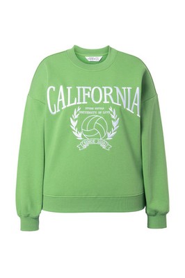 Studio Untold Damen große Größen College Sweater oversized
