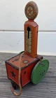 Antique Vintage J. Chein Tin Toy Texaco Gas Pump Gasoline Filling Station