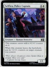 Selfless Police Captain Foil 774 Marvel Super Heroes Magic the Gathering
